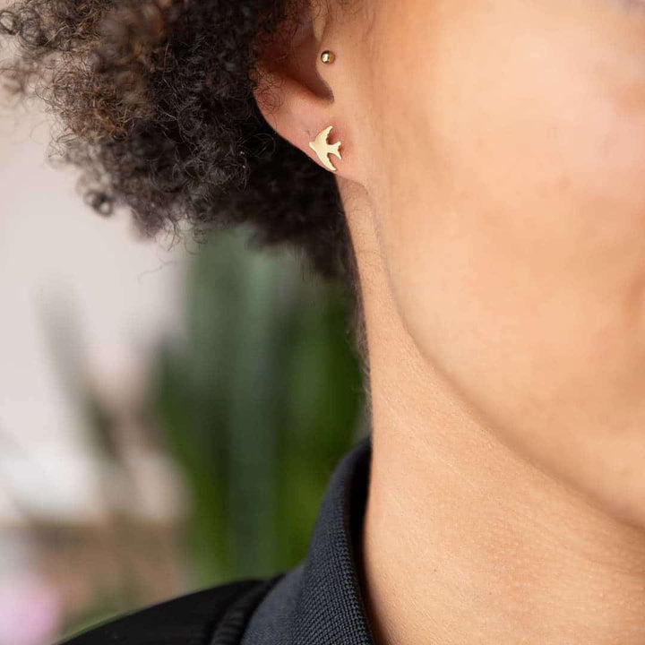 Birdy Stud - Ohrstecker (wasserfest)