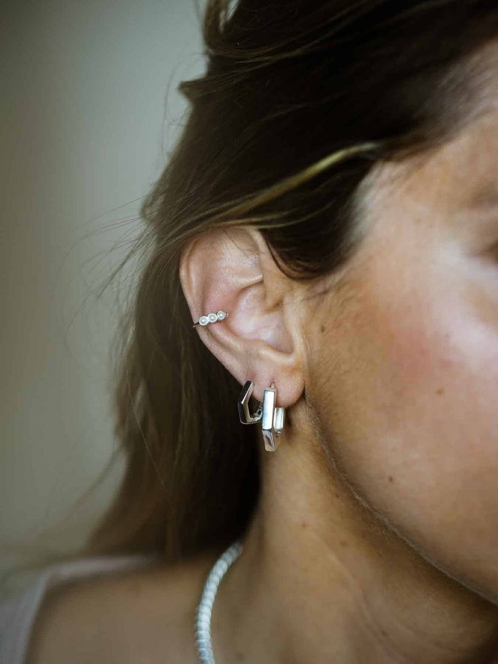 Sonia Pearl Love Earcuff - Ohrklemme (wasserfest)