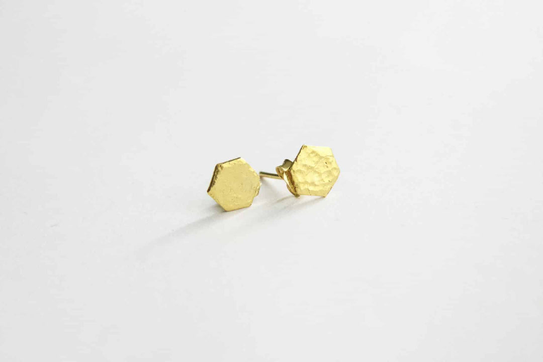 Hexagon Stud - Ohrstecker