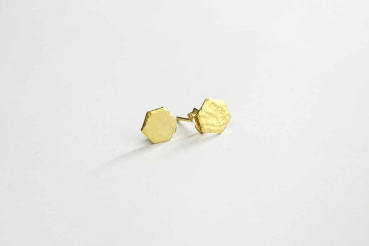 Hexagon Stud - Ohrstecker