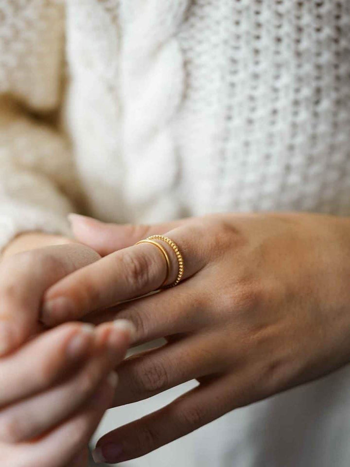 Coins Ring - Fingerring (wasserfest)