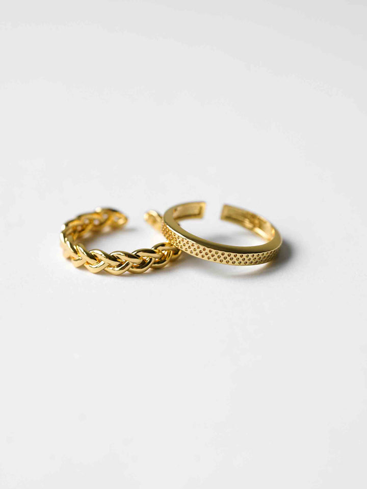 Braided Yara Ring Set (wasserfest)