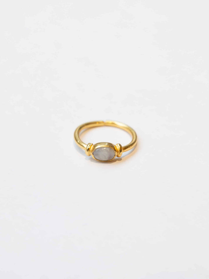 Vintage Stone Ring - Fingerring (wasserfest)
