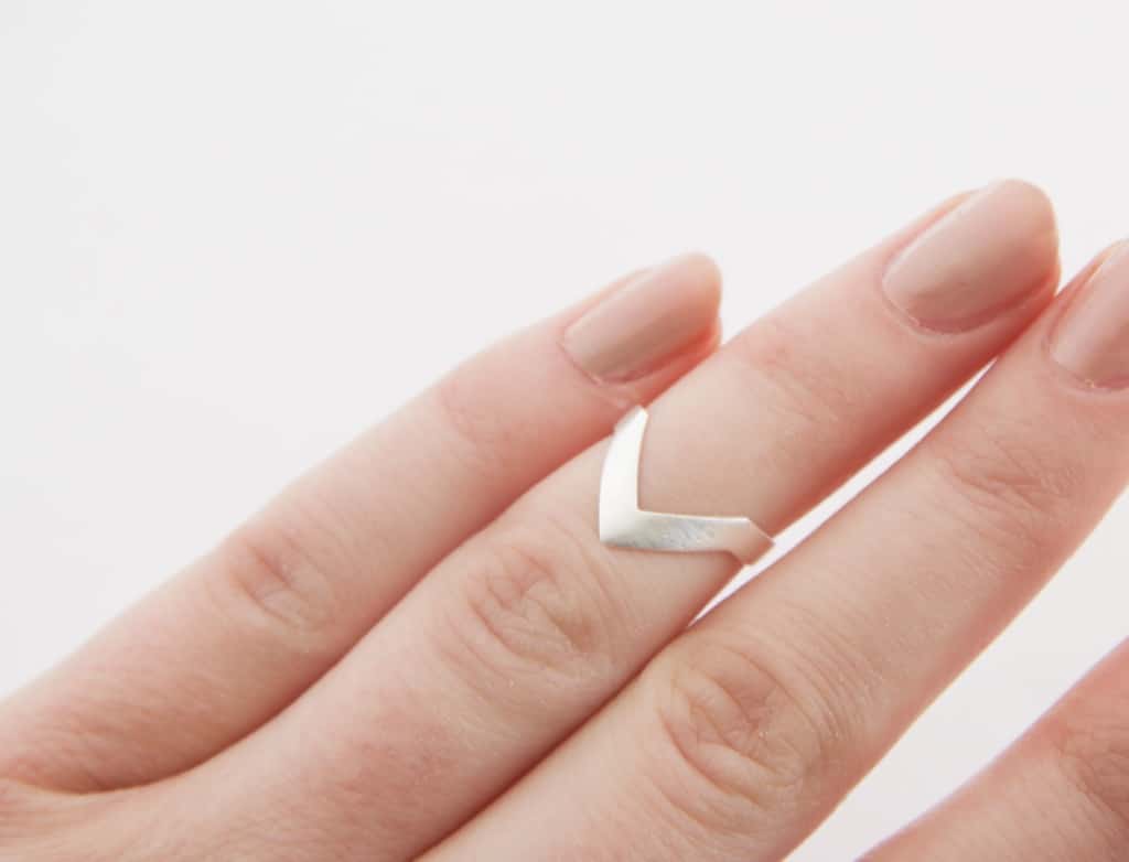 Arrow Ring - Fingerring (wasserfest)
