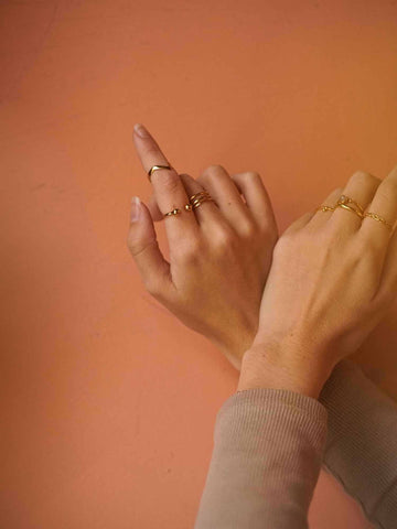 Lola Ring - Fingerring (wasserfest)