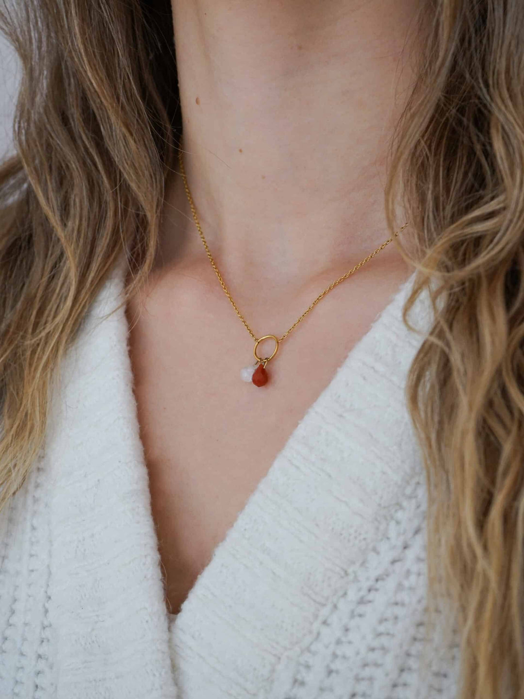 Personalized Lil Eternity Necklace - Halskette (wasserfest)